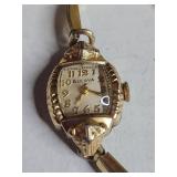Vintage Bulova Gold Filled Ladies Watch