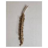 Gold Tone Feather Brooch