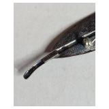 Sterling Silver Feather Brooch 5g