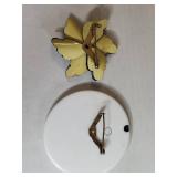 Floral Brooch and Berry Design Pin Set