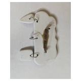 Three Piece Gift Set - Angel Plaque, Teddy Bear Pin and Gold Cross Pin