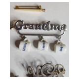 Family Name Brooch Collection