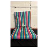 Hampton Bay 20 in. W x 24 in. D High Back Universal Outdoor Cushion in Antilles Stripe (Single cushion) - Retail: $49.99