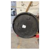 Pemberly Row Transitional Counter Height 5PC Dining Set in Gray (Check description) - Retail: $813