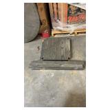 Pemberly Row Transitional Counter Height 5PC Dining Set in Gray (Check description) - Retail: $813