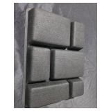 Navaris Felt Drawer Organizer Tray - Tidy Desk Drawers, Office Supplies, Jewelry, Cosmetics, Small Personal Items and Accessories - Black - Retail: $23