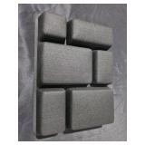 Navaris Felt Drawer Organizer Tray - Tidy Desk Drawers, Office Supplies, Jewelry, Cosmetics, Small Personal Items and Accessories - Black - Retail: $23