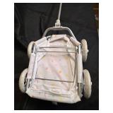 Doll Wagon for 14 - 16 Dolls - GigglescapeTM: Baby Doll Accessory, 100% Recycled Material, Includes Stroller - Retail: $15