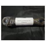 H&S Manufacturing Heavy Duty 50 m Steel Core Clothes Line - Retail: $17