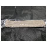 Navaris Long Handle Titanium Spork - 8.4\" (21.5cm) Long Metal Utensil for Backpacking and Camping - Extra Strong and Lightweight - Includes Carry Bag - Retail: $7