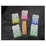 Replacement Electric Toothbrush Heads Compatible with Oral-B, 20 Pack Replacement Head + 2 Tongue Scrapers to Eliminate Bad Breath, 4 Types of Brush Heads - Retail: $14