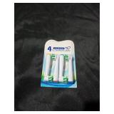 Replacement Electric Toothbrush Heads Compatible with Oral-B, 12 Pack Replacement Head + 2 Tongue Scrapers to Eliminate Bad Breath, 3 Types of Brush Heads - Retail: $13