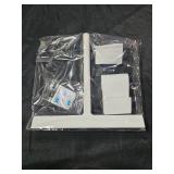 Kincmax All-Purpose Shower Squeegee - Stainless Steel Silicone Bath Squeegee - Window Shower Door Squeegee for Shower Glass Doors with Hook - Bathroom Shower Kitchen - Medium White - Retail: $19