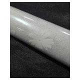 Navaris Privacy Film for Glass Windows - Frosted Window Film - Opaque Self Adhesive Covering - No Adhesives for Easy Application and Removal - Floral Print 2 - Retail: $8