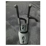 HUHOLE Garage Hooks Heavy Duty 4PC, Steel Garage Wall Hooks, Black, Anti-slip Vinyl Coated - Retail: $13