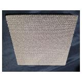 Navaris Modular Cardboard Cat House - DIY Corrugated Cardboard Configurable Play Tower Condo for Small Cats, Kittens, Rabbits - 3 Cubes - Retail: $21