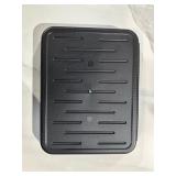 Navaris Set of 3 Shoe Drip Trays - Multi-Purpose Boot Tray for Rain Boots, Winter Boots, Sneakers. Suitable for Indoor and Outdoor Use in All Seasons. Color: Black. - Retail: $21