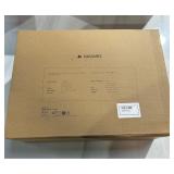 Navaris Dish Drainer Rack - Plate, Silverware, Pots and Pans Drying Rack for Kitchen with Beechwood Handles - Modern Retro Design Drip Tray - Gray - Retail: $56