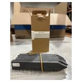 Navaris Slate Plant Labels (10 Pieces) - Set of 10 Natural Slate Garden Markers for Herbs, Pots and Garden - Reusable Slate Tags with Chalk - Size S - Retail: $31