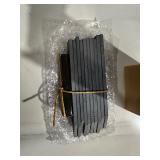 Navaris Slate Plant Labels (10 Pieces) - Set of 10 Natural Slate Garden Markers for Herbs, Pots and Garden - Reusable Slate Tags with Chalk - Size S - Retail: $31