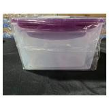 Navaris Polypropylen Microwave Safe Airtight Food Storage Container (2 Count) - Retail: $28