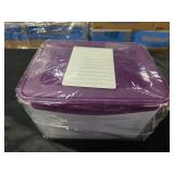 Navaris Polypropylen Microwave Safe Airtight Food Storage Container (2 Count) - Retail: $28