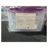 Navaris Polypropylen Microwave Safe Airtight Food Storage Container (2 Count) - Retail: $28