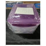 Navaris Polypropylen Microwave Safe Airtight Food Storage Container (2 Count) - Retail: $28