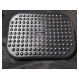 Navaris Plastic Ergonomic Footrests, Black, 1 Count - Retail: $26