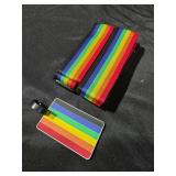 Navaris TSA Luggage Strap - Secure Adjustable Strap for Suitcases with Combination Lock - Lockable Cross Case Travel Belt for Luggage with ID Tag - Retail: $7