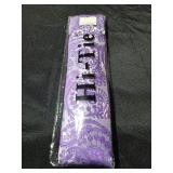 Hi-Tie Mens Purple Paisley Ties Silk Necktie Pockets Square Cufflinks Sets Wedding Party - Retail: $9