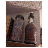 Post Grape-Nuts Collectible Tin and Glass Jars Set