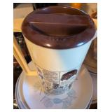 Montgomery Ward Catalog Print Plastic pitcher with lid