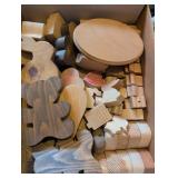 Unfinished Wooden Craft Shapes Collection