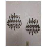 Gothic Cast Iron Wall Sconces