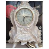 Sessions Pearlescent Mantel Clock