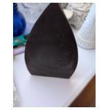 Cast Iron Sad Iron with Star Pattern