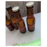 Schlitz Country Club Pilsener Beer Bottles with Caps salt and pepper shakers