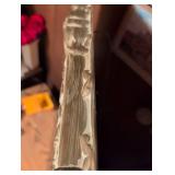 Ornate Wall Mirror with Detailed Floral Frame