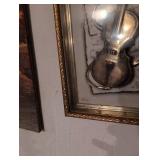 3D Musical Wall Art with Violin and Figures