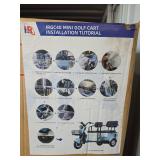 IRGC40 Electric Mini Golf Cart - 2-Seater Purple