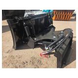 Heavy Duty Mini Skid Steer Snow Pusher Plow