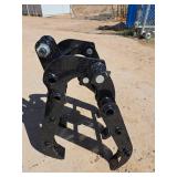 iRanch IREAS Wood Grab Attachment for Mini Excavator