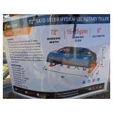 72-inch Skid Steer Hydraulic Rotary Tiller RT-72W