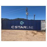 40ft CSTARLINE Shipping Container (See Photos)