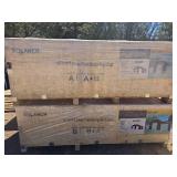 Unused SDLanch 42x30ft Triple Bay Metal Garage Shed Kit SDL4230TGMS