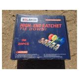 SdLanch High End Ratchet Tie Down Set 2m 20 Pcs