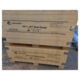 45x25ft Heavy-Duty Double Garage Steel Barn Shed - Model K4525G (No crate; see description)