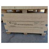 New KJ 23x22ft Double Garage Metal Shed Kit - Model K2223G (No crate; see description)