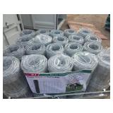 KJ Heavy-Duty Galvanized Field Fence k1230 - 20 Roll Pallet